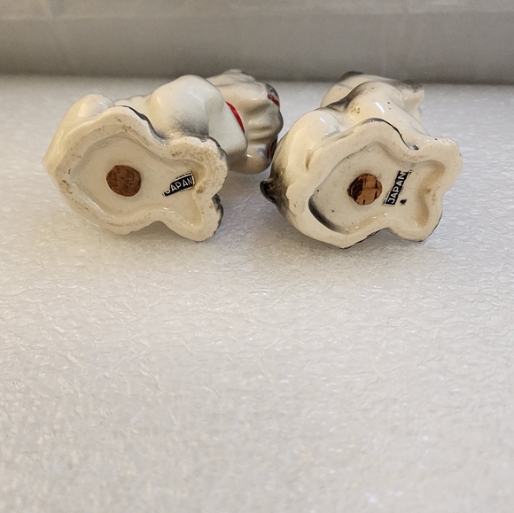 Vtg Ceramic Winking Bull Dog Salt & Pepper Shaker Set - Picture 6 of 11